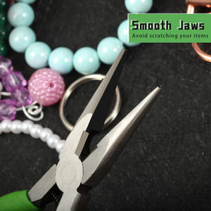 Alicates de Punta larga de 5 pulgadas de primera calidad, cadena de corte, herramientas de acero inoxidable, fabricación de joyas, envoltura de alambre, venta al por mayor, OEM INTENSO QUIRÚRGICO - Product Image 2