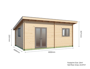 6m * 4m a buon mercato piccole case prefabbricate durevoli modulari case <span class=keywords><strong>in</strong></span> <span class=keywords><strong>legno</strong></span> con soggiorno e camera da letto - Product Image 1