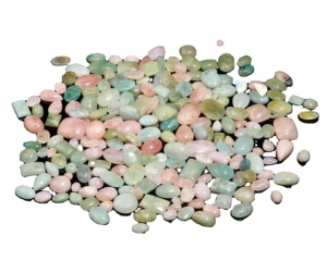 Wholesale Aquamarine Morganite Cabochon Mix Shape <b>Peach</b> Colour Gemstone For Jewellery Making Polished - Product Image 2