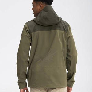 Veste de pluie légère pour hommes en vrac Veste de pluie pour hommes avec fermeture à glissière complète Veste de pluie pour hommes en polyester - Product Image 6