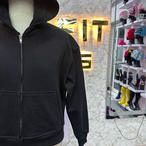 Logo personnalisé de marque privée le plus demandé sweat à capuche avec fermeture éclair imprimé en usine sweats à capuche à bas prix pour hommes sweats à capuche pour hommes - Product Image 4