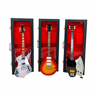 Mini-guitare exclusive de 10 pouces, groupe célèbre dans le monde entier, avec articles commémoratifs KISS