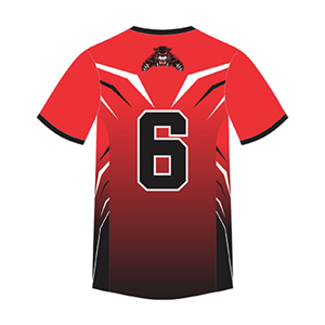 Maillot de baseball personnalisé OEM avec impression pour les clubs d'équipe, nom/nombre personnalisé, polyester, deux boutons, vêtements de softball - Product Image 3