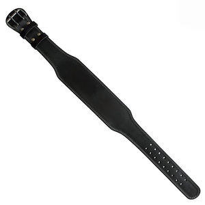 เข็มขัดยกน้ำหนักหนังวัวคุณภาพสูงปรับระดับได้เข็มขัดออกกำลังกายแบบหมอบพร้อมฟังก์ชั่นการป้องกัน - Product Image 3