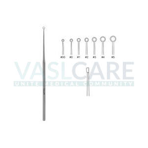 Ensemble de chirurgie de la myringotomie de 16 pièces, instruments ORL de base, ensemble de chirurgie de l'oreille, instruments de chirurgie de la tympanostomie, Vaslcare - Product Image 6