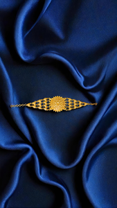 กำไล2025ชุบทอง22K เครื่องประดับกำไลข้อมือดีไซน์เฉพาะสำหรับผู้หญิงที่สวมใส่โดยผู้ส่งออก - Product Image 3