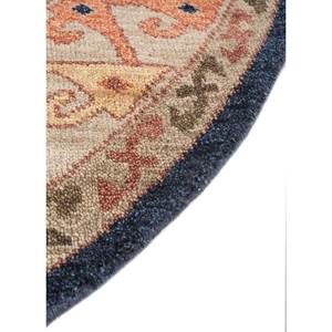 Tapis en laine noué à la main Savana Blue LCA-2351 9x12 rectangulaire à motif médaillon pour la décoration de la maison, du salon ou du couloir - Product Image 4