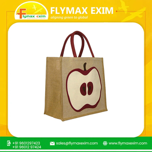 High Quality Oversized <b>Jute</b> <b>Tote</b> <b>Bag</b> Handmade Eco-Friendly Fashionable Letter Pattern Design on Sale-for Shopping - Product Image 4