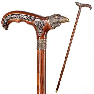 WITH WOODEN WALKING STICK WITH CUSTOM CARVING <b>Gift</b> or Mobility Aid <b>for</b> <b>Men</b> and Women Handcrafted Wooden Walking Stick - Product Image 4