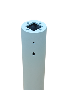 Composant de colonne en acier avec revêtement en poudre, boîtier tubulaire en métal usiné avec précision par CNC pour équipement industriel OEM Seiki Innovations - Product Image 5