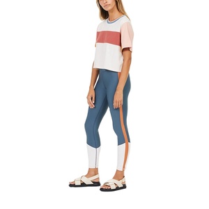 T-shirts courts personnalisés en coton, couleur unie, pour femmes, t-shirts vierges - Product Image 3