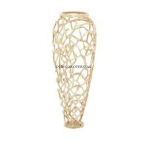 Luxurious Quality Metal Made High Grade Gold Plated Flower Vase Home Interior Decoration <b>Supplies</b> From Indian Manufacturer - Product Image 1