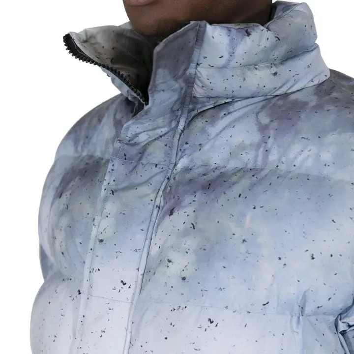 Men's Ultra Lightweight Softshell down Coats Work Style Puffer Jackets without Hood for Spring Warm Windbreaker Overcoats