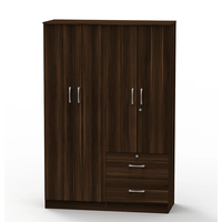 FURNIZONE 1210 Armoire de chambre moderne en panneaux de bois multifonctionnelle avec un design élégant, plusieurs couleurs au choix pour une utilisation en hôtel ou en appartement