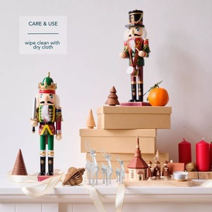 Renne argent couleur nickelé maison décorative Table objet Accent à la main Artware Design artistique décor à la maison ensemble de 3 - Product Image 5