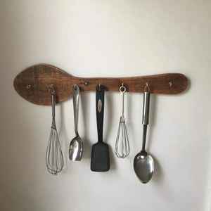 Porta Utensilios de Cocina de Bambú, Porta Cucharas, Organizador de Utensilios de Cocina - Product Image 6