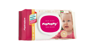 Toallitas Húmedas para Bebé Mamamy, Precio al por Mayor, Cuidado Extra, Protección contra la Dermatitis del Pañal, Extractos Naturales de Plantas de Vietnam, 100 Unidades, Alta Calidad - Product Image 5