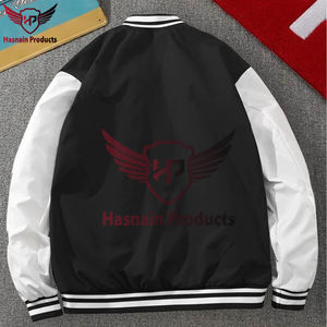 Haute qualité personnalisé brodé laine corps Baseball uniforme veste Streetwear vêtements Stand Hip Hop Letterman Varsity vestes - Product Image 6