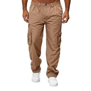 Pantalones Jogger Holgados para Hombre, Ligeros, Casuales, con Múltiples Bolsillos, 100% Algodón Tejido, Logotipo Personalizado, Estilo Hip Hop, Streetwear, Cargo BD - Product Image 2