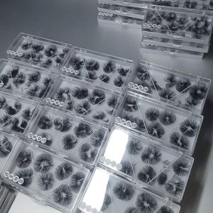 Extensions de cils en soie Volume 7D de haute qualité 8-15mm de longueur ventilateurs asiatiques faits à la main plateau d'emballage de qualité directement fabricant - Product Image 5