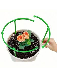 Jaula redonda para tomate para enrejado de plantas de tomate de jardín, jaulas de tomate de hasta 60 "de altura, estacas de soporte para plantas resistentes, tomate apilable - Product Image 4