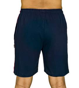 Short athlétique taille haute avec logo personnalisé pour homme, short d'entraînement de grande taille et sec de couleur unie, transfert par sublimation, respirant, gym - Product Image 1