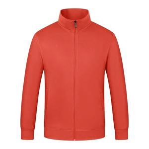 Basics coton mélangé à manches longues veste à capuche fermeture éclair veste hommes sweats à capuche sweat Slim Fit homme vêtements - Product Image 6