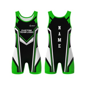 Camiseta de lucha para hombre sublimada Sin decoloración Impresión garantizada Uniforme de lucha de EE. UU. - Product Image 1