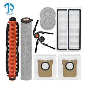 Repuestos y Accesorios para Aspiradora Robótica <span class=keywords><strong>Xiaomi</strong></span> Mijia <span class=keywords><strong>Vacuum</strong></span> 6 Max / PV11CN: Cepillo Principal, Cepillo Lateral, Filtro HEPA, Paño de Limpieza, Bolsa para Polvo - Product Image 1