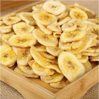 Premium Kwaliteit Harde Textuur Tropische Zoete Vf-Gedroogde Bananen Vietnam Kant-En-Klare Snack Oem/Odm Smaak Verwerking Opties Zak