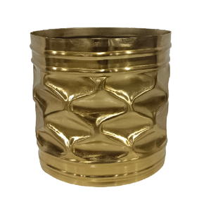 Florero de Metal con Acabado Vintage, Macetas de Plantas Decorativas de Interior de Hierro PARA EL Hogar y La Sala de Estar - Product Image 3