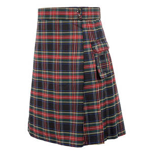 Peso ligero Venta caliente En stock Kilts escoceses Estilo único Hecho a medida Color sólido Kilts escoceses - Product Image 2