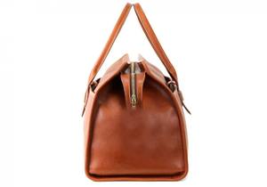 กระเป๋าทรงดัฟเฟิลกันน้ำสำหรับเล่นกีฬายิมหนังแท้พับได้โลโก้แฟชั่นตามสั่งใหม่ - Product Image 3