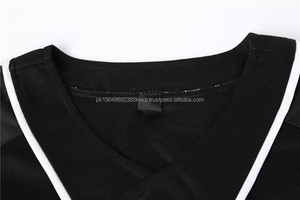 Wholesale 100% Polyester Baseball Jersey t <b>Shirt</b> for <b>Men</b> Custom Quick Dry Training Uniform <b>Men</b> Embroidery Mesh <b>Printing</b> Jersey - Product Image 2