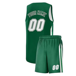 Tenues de basket-ball sur mesure en grande taille pour les équipes de club, chemises réversibles à double couche - Product Image 2