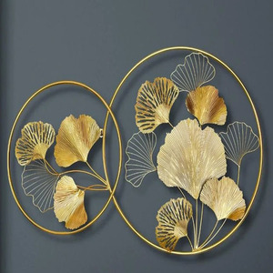 Arte de pared de Metal para decoración del hogar, decoración de montaje en pared colgante decorativa para sala de estar, dormitorio, hogar, oficina, moderno y antiguo - Product Image 4