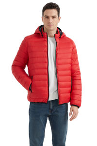Veste matelassée d'hiver pour hommes, légère, imperméable et écologique, matelassée, à bulles, avec fermeture à glissière, tissu lourd en toile GM/SM - Product Image 6
