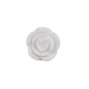 ลูกบิดเซรามิกรูปดอกคาเมลเลียสีขาวหรูหราลิ้นชักดอกไม้และตู้แบบดึง - Product Image 1