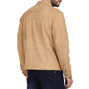 Último estilo al por mayor a prueba de viento chaqueta de cuero de los hombres superventas chaqueta de invierno de cuero genuino de los hombres - Product Image 4