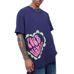 Camisetas personalizadas para hombres Unisex OEM de alta calidad 100% algodón camiseta personalizada Camiseta con estampado completo - Product Image 1