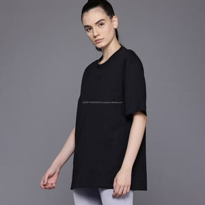 Camisetas de Verano para Mujer, Estilo Holgado, 100% Algodón, Personalizadas, Casuales, de Manga Corta y Cuello Redondo - Product Image 3