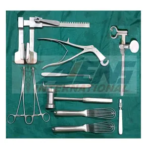 Top Ranking Alta Qualidade Thoracotomy Ferramentas Kit Instrumentos Cirurgia Cardíaca Set Thoracotomy Instrument Set