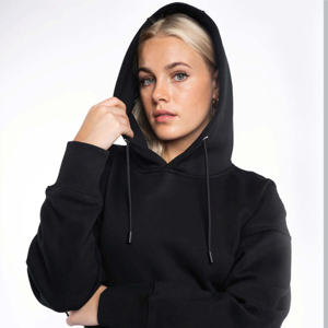 Sudadera Unisex Extra Grande de Felpa de Algodón Grueso con Estampado Personalizado, Capucha Corta en la Parte Delantera, Sudadera de Alta Calidad para la Temporada de Invierno para Mujer - Product Image 5