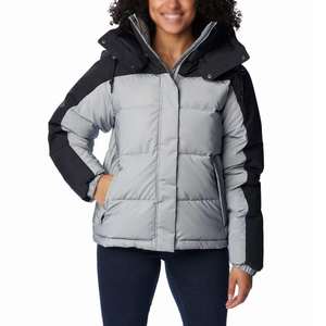 Chaqueta ligera de manga larga con cremallera completa resistente al agua chaqueta acolchada empacable para mujer - Product Image 1