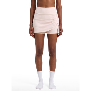Falda pantalón deportiva para mujer, corte en A, con cordón ajustable, para correr y hacer ejercicio en el gimnasio - Product Image 3