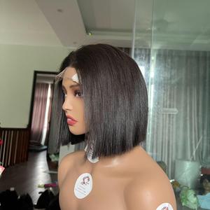 Bob Pelucas Recto Color Natural Venta al por mayor Raw Extensiones de cabello humano vietnamita para mujeres negras - Product Image 4