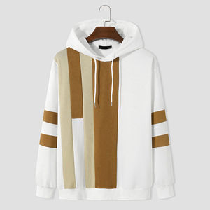 Algodón polar invierno bordado liso teñido personalizado hombres sudaderas con capucha Pakistán hecho a prueba de viento transpirable - Product Image 4