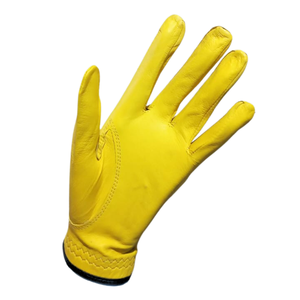 Gants de golf en cuir véritable Cabretta personnalisables pour femmes et hommes Équipement de sport respirant de haute qualité avec logo ciblé - Product Image 4