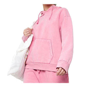 ชุดวอร์มผ้าฟลีซโอเวอร์ไซส์สำหรับผู้หญิงชุดวอร์มผ้าซักแบบมีคุณภาพสูงเป็นมิตรกับสิ่งแวดล้อม - Product Image 6