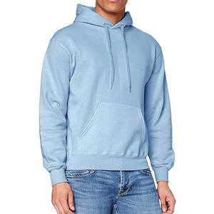 Hip Hop OEM/ODM impression broderie sweats à capuche motif épais pull prix usine personnalisé hommes coton hiver sweats à capuche - Product Image 2